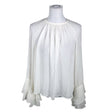 Unisex MaxMara Studio - Pluus, suurus 38 - Valge ()
