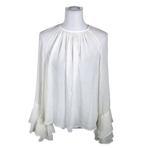 Unisex MaxMara Studio - Pluus, suurus 38 - Valge (1)