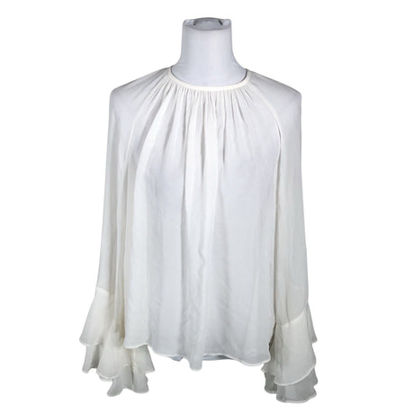 Unisex MaxMara Studio - Pluus, suurus 38 - Valge ()