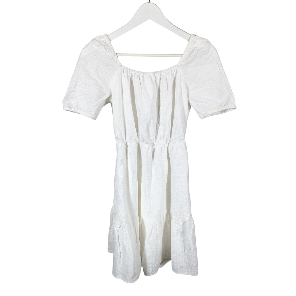 Unisex Lindex - Mitteveniv kleit, suurus 146 - 152 - Valge (1)