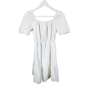 Unisex Lindex - Mitteveniv kleit, suurus 146 - 152 - Valge (1)