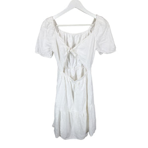 Unisex Lindex - Mitteveniv kleit, suurus 146 - 152 - Valge (2)