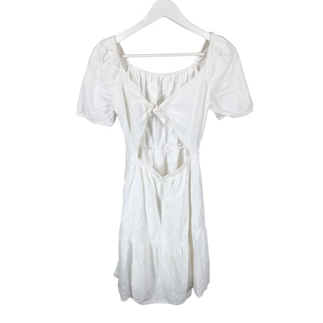 Unisex Lindex - Mitteveniv kleit, suurus 146 - 152 - Valge (2)