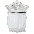 Unisex Lindex - Topp, suurus 134 - 140 - Valge ()