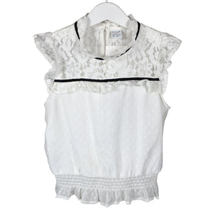Unisex Lindex - Topp, suurus 134 - 140 - Valge (1)