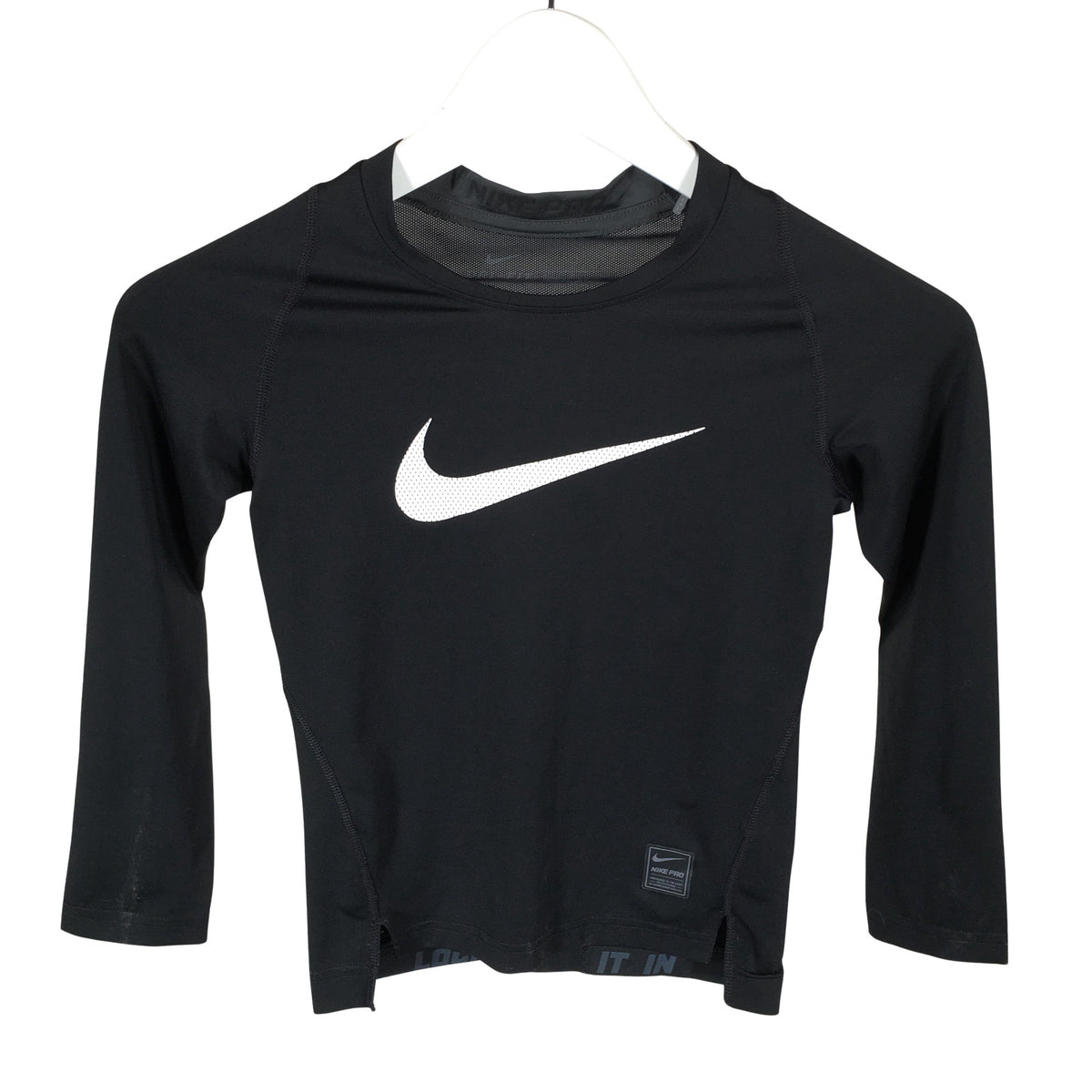 Unisex Nike - Spordisärk, pikad käised, suurus 128 - 134 - Must (1)