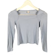 Unisex Lindex - Trikotaažist pluus, suurus 134 - 140 - Helesinine ()