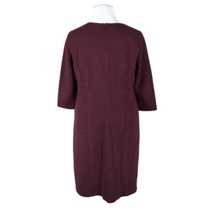 Unisex Gerry Weber - Trikotaažist kleit, suurus 42 - Veinipunane (2)