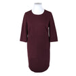 Unisex Gerry Weber - Trikotaažist kleit, suurus 42 - Veinipunane ()