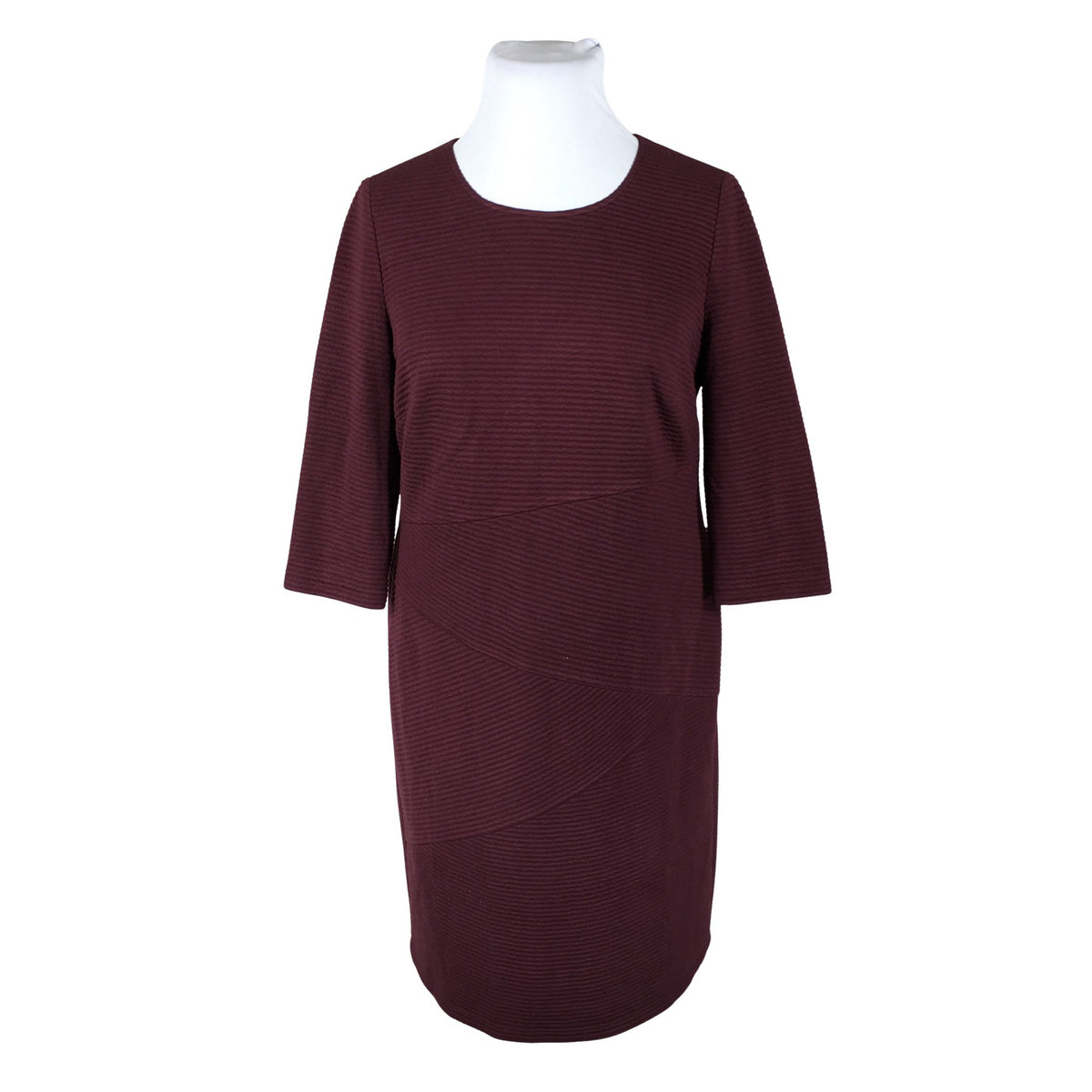 Unisex Gerry Weber - Trikotaažist kleit, suurus 42 - Veinipunane (1)