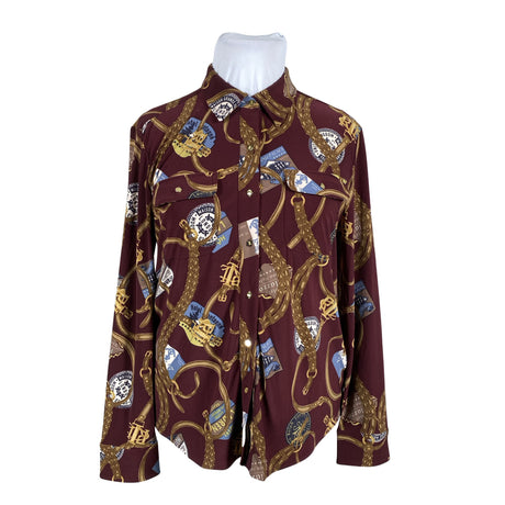 Unisex Lauren Ralph Lauren - Pluus, suurus 42 - Veinipunane ()
