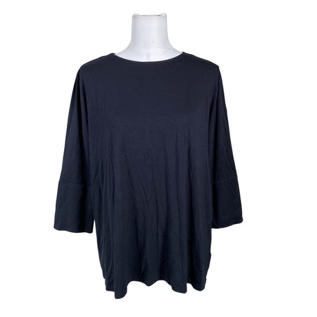 Unisex Nanso - Trikotaažist pluus, suurus 40 - Must ()