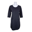 Unisex NOSH - Trikotaažist kleit, suurus 38 - Must ()