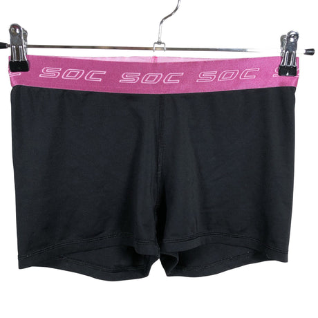 Unisex Soc - Lühikesed spordipüksid, suurus 38 - Must ()