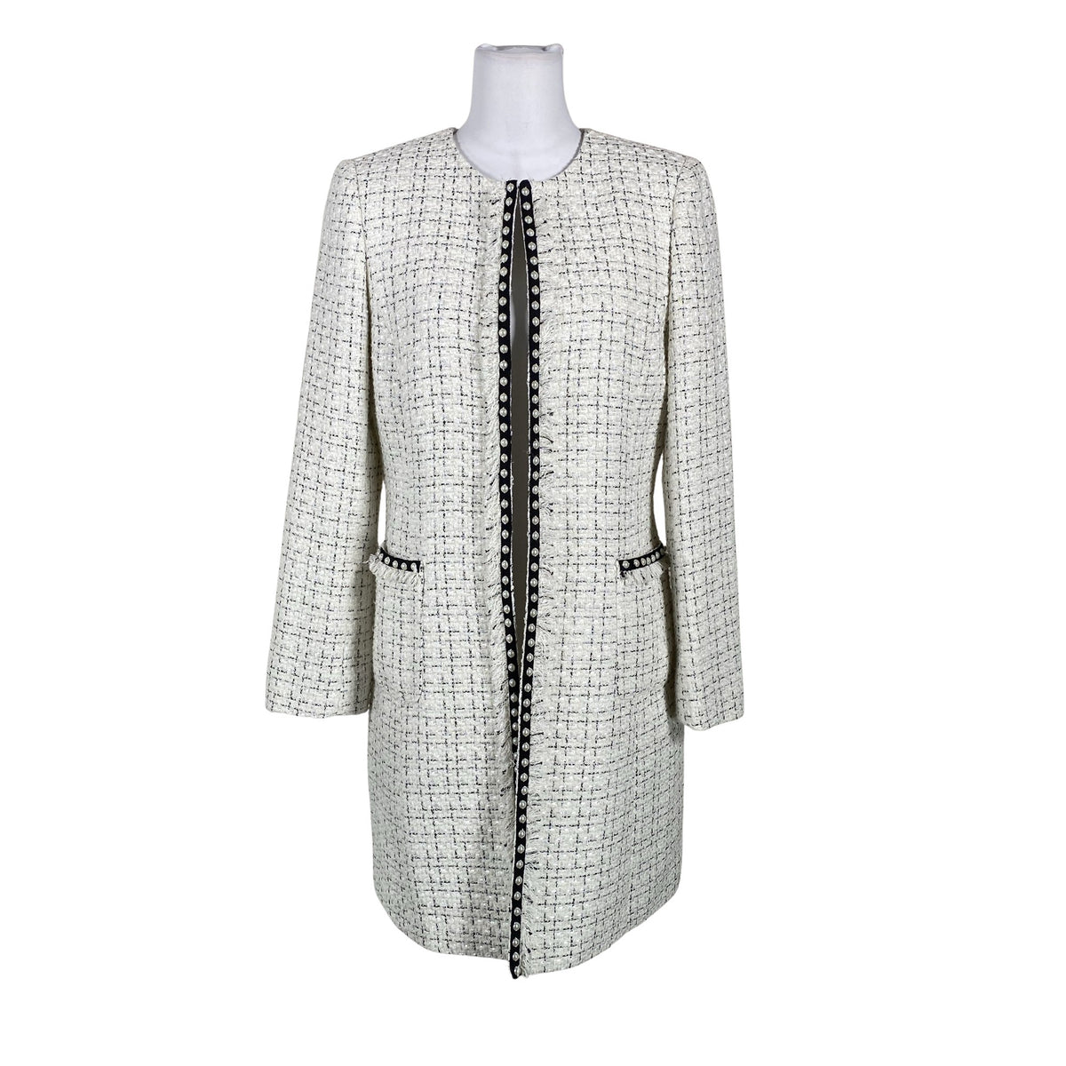Unisex Tahari Arthur S.Levine - Jakk, suurus 38 - Valge (1)