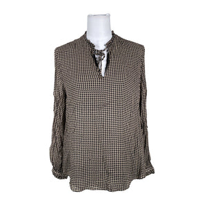 Unisex Ril's - Pluus, suurus 38 - Pruun (1)