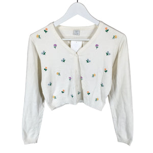 Unisex Lindex - Kardigan, suurus 158 - 164 - Valge (1)