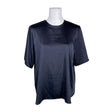 Unisex Samsoe&Samsoe - Lühikeste käistega pluus, suurus 38 - Sinine ()