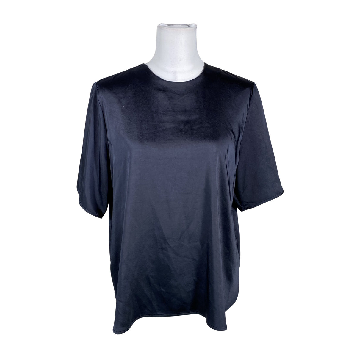 Unisex Samsoe&Samsoe - Lühikeste käistega pluus, suurus 38 - Sinine (1)