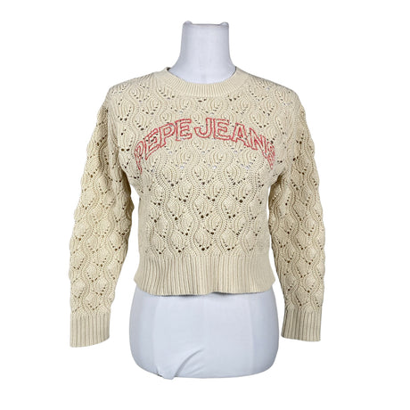 Unisex Pepe Jeans - Kampsun, suurus 34 - Beige ()
