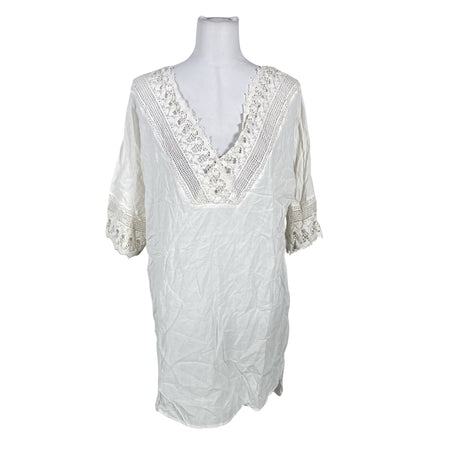 Unisex Lindex - Õhuke tuunika, suurus 38 - Valge ()