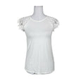 Unisex Esprit - Lühikeste käistega pluus, suurus 34 - Valge ()