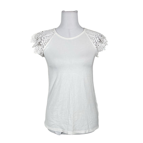 Unisex Esprit - Lühikeste käistega pluus, suurus 34 - Valge ()