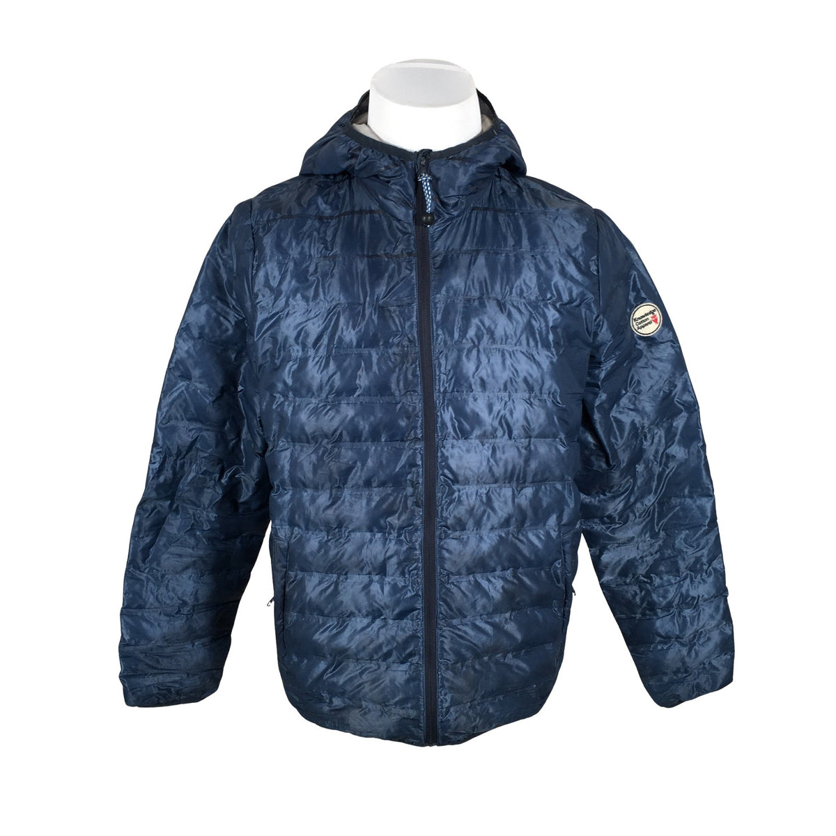 Unisex Knowledge Cotton Apparel - Õhem talvejope, suurus M - Sinine (1)