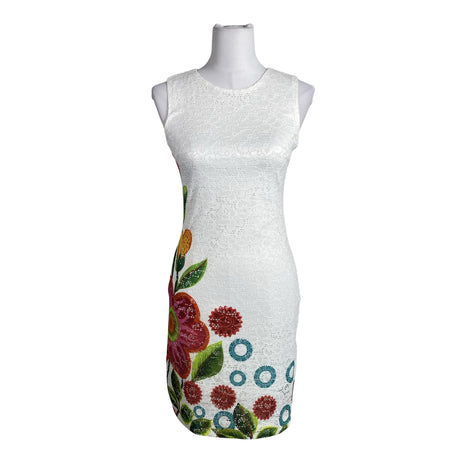 Unisex Desigual - Mitteveniv kleit, suurus 36 - Valge ()