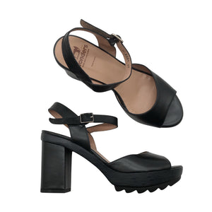 Unisex Wonders - Kontsaga rihmikud, suurus 38 - Must (1)