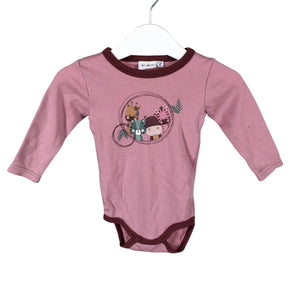 Unisex Name It - Bodi, suurus 68 - 74 - Heleroosa (1)