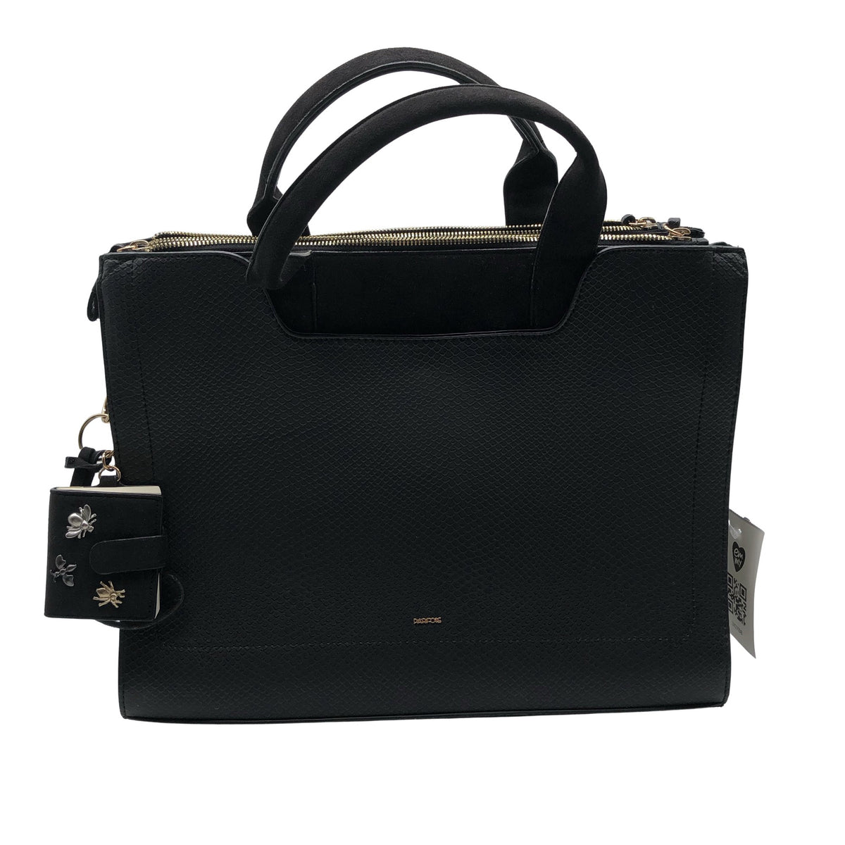 Unisex Parfois - Käekott, suurus Maxi - Must (1)