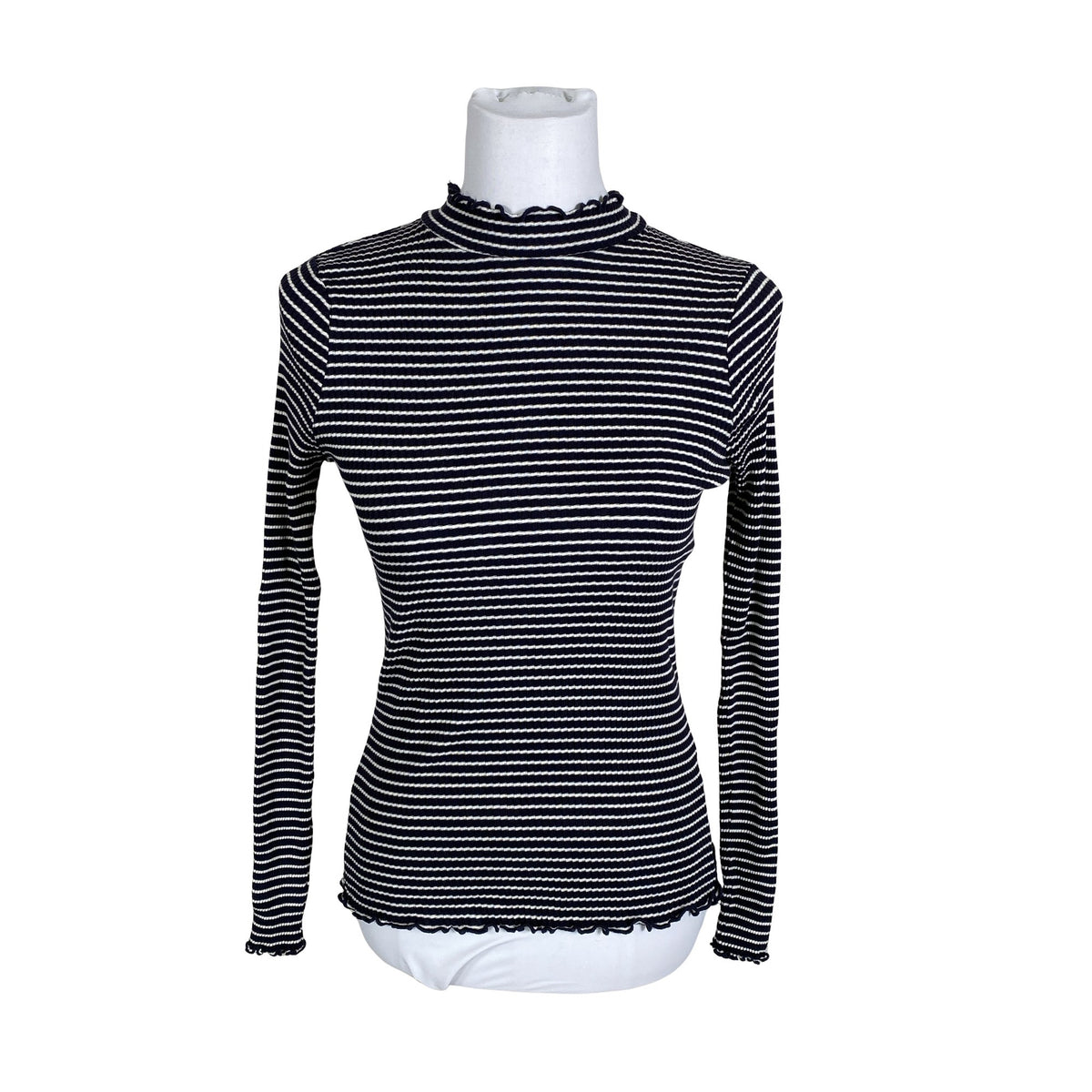 Unisex French Connection - Trikotaažist pluus, suurus 36 - Must (1)