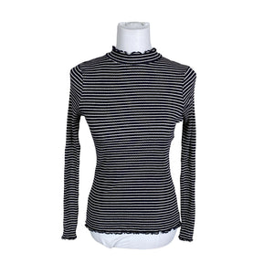 Unisex French Connection - Trikotaažist pluus, suurus 36 - Must (1)