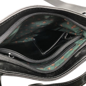 Unisex Jouni Exclusive - Õlakott, suurus Midi - Must (3)
