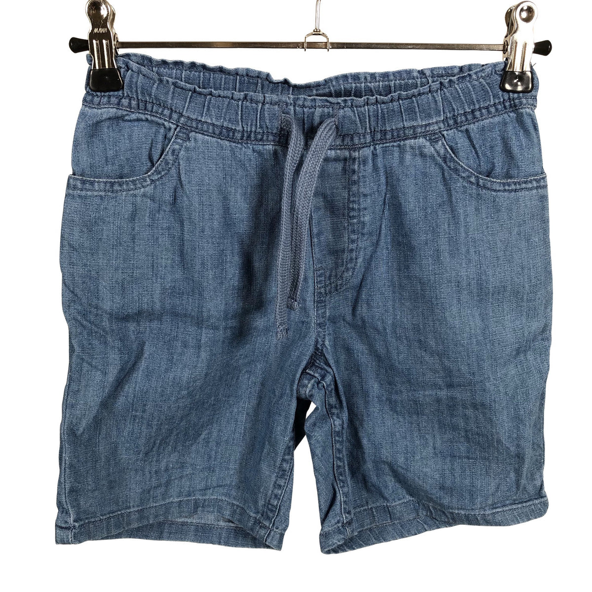 Unisex Polarn O. Pyret - Teksast lühikesed püksid, suurus 104 - 110 - Helesinine (1)