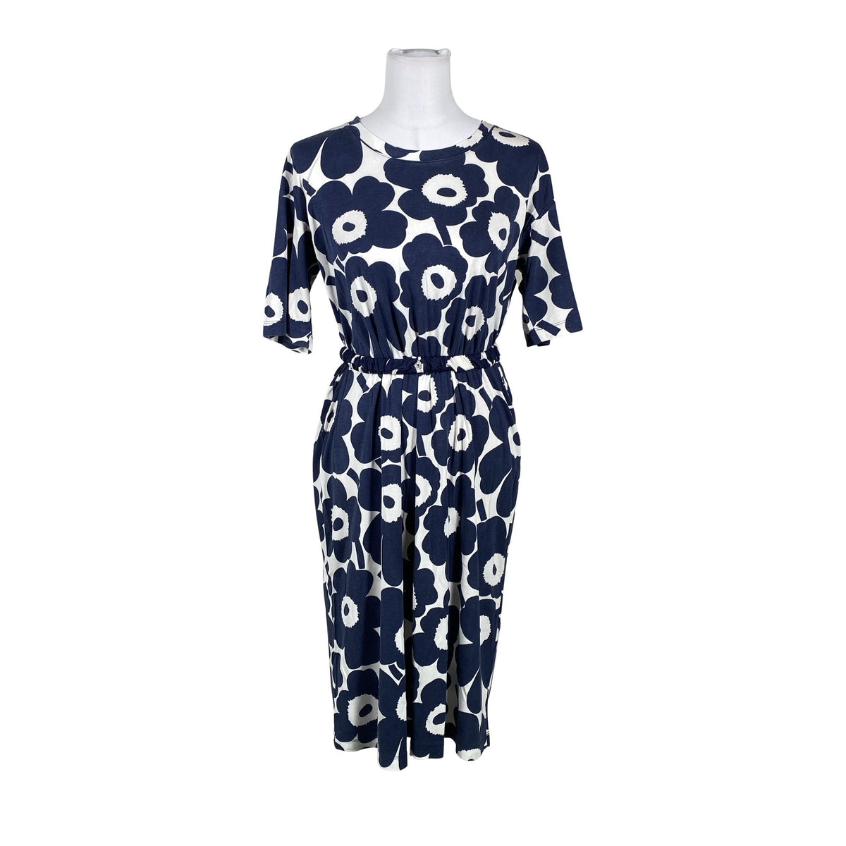 Unisex Marimekko - Trikotaažist kleit, suurus 34 - Sinine (1)