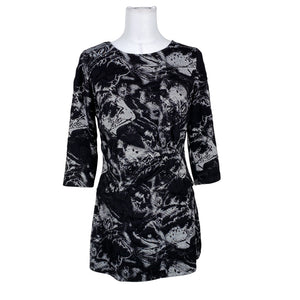 Unisex S.T.I - Trikotaažist tuunika, suurus 36 - Must (1)