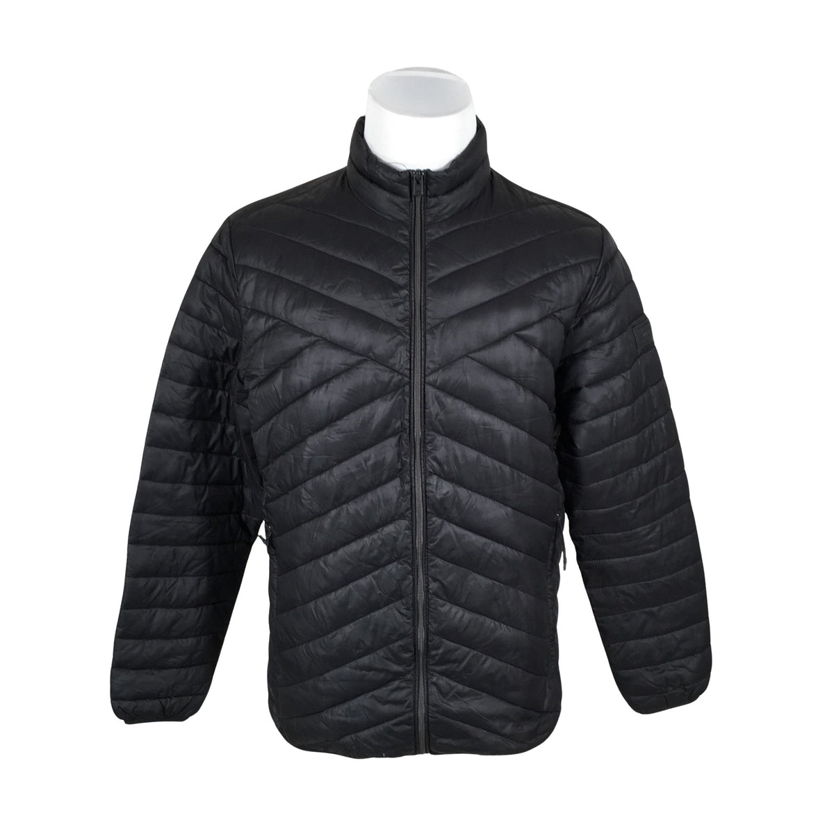 Unisex Jack & Jones - Õhem talvejope, suurus L - Must (1)