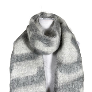 Unisex Acne Studios - Õhuke sall, suurus Midi - Hall (2)