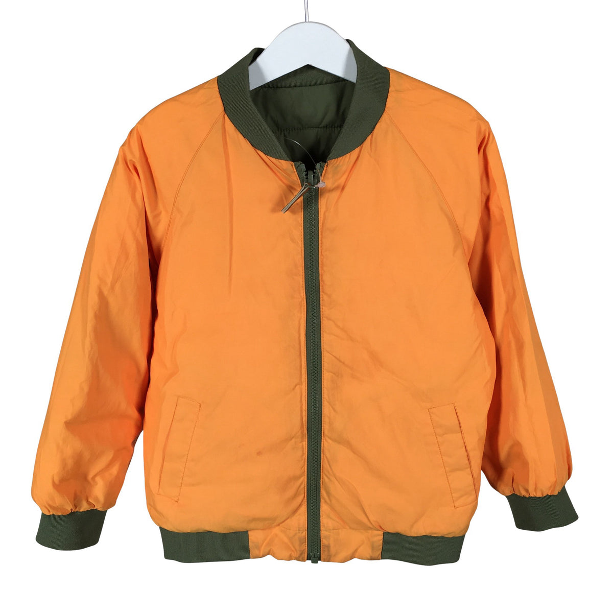 Unisex Mini Rodini - Õhem talvejope, suurus 128 - 134 - Roheline (3)