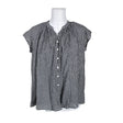 Unisex Muji - Lühikeste käistega pluus, suurus 38 - Must ()