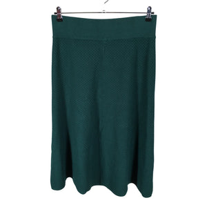 Unisex Lindex - Kootud seelik, suurus 38 - Roheline (1)