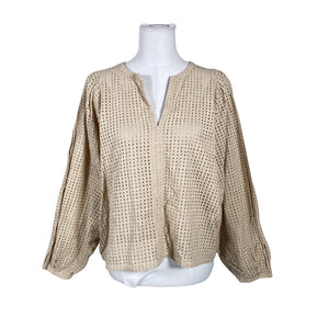 Unisex Lindex - Pluus, suurus 38 - Beige (1)