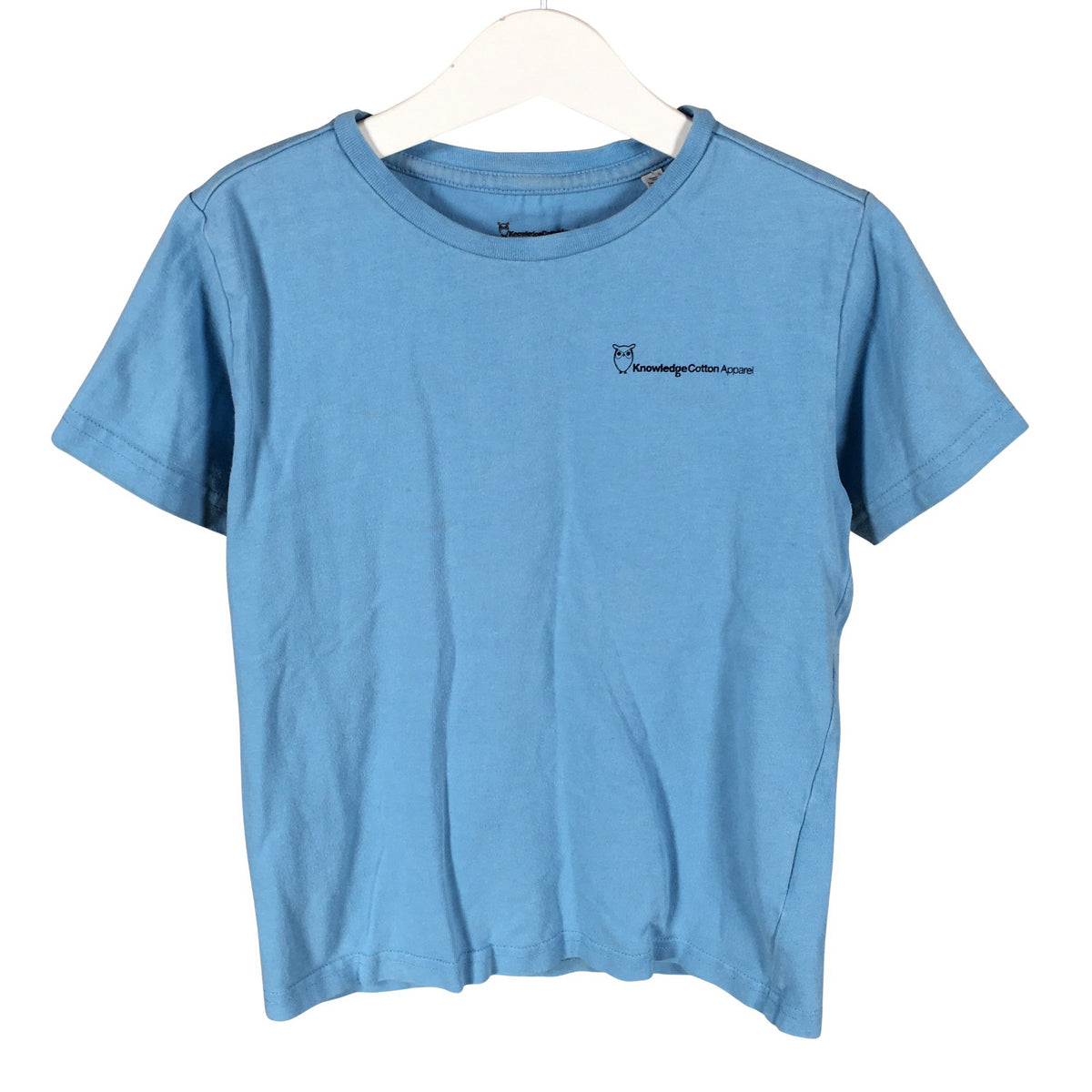 Unisex Knowledge Cotton Apparel - T-särk, suurus 122 - 128 - Sinine (1)