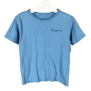 Unisex Knowledge Cotton Apparel - T-särk, suurus 122 - 128 - Sinine (1)