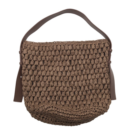 Unisex Lindex - Käekott, suurus Midi - Pruun ()