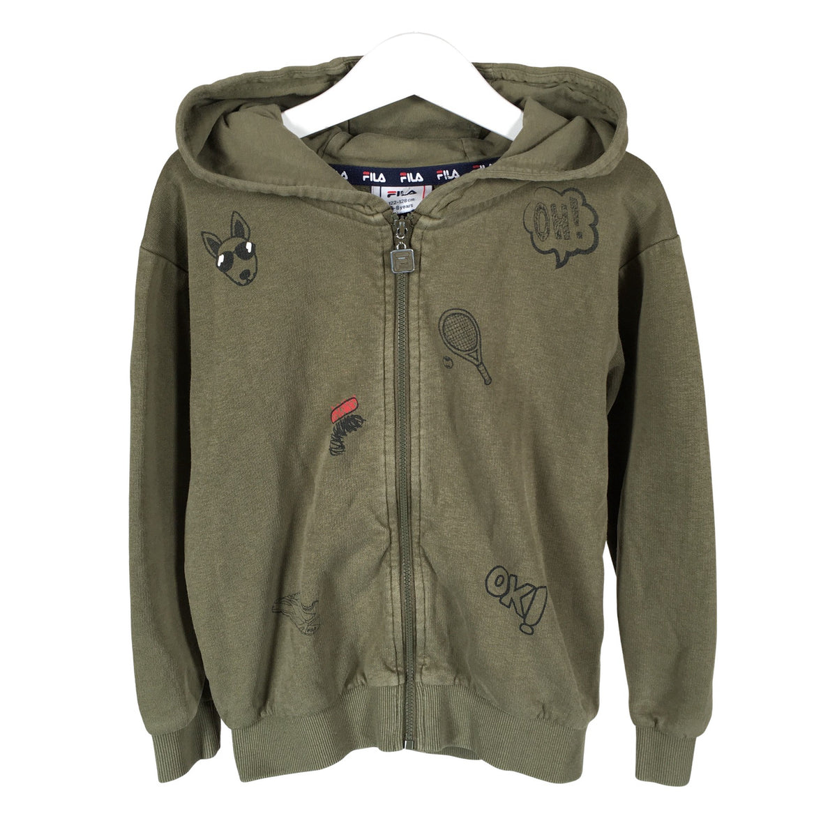 Unisex Fila - Dressipluus, suurus 122 - 128 - Roheline (1)