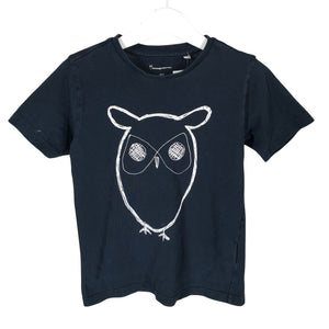 Unisex Knowledge Cotton Apparel - T-särk, suurus 128 - 134 - Sinine (1)