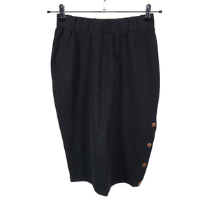 Unisex Aarrelabel - Trikotaažist seelik, suurus 38 - Must (1)